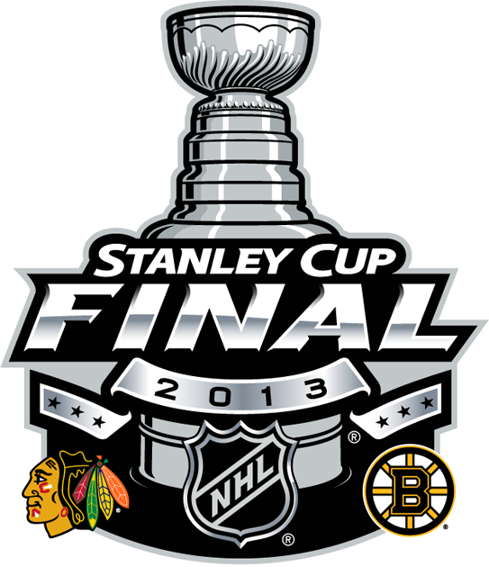 Stanley Cup Playoffs 2013 Finals Matchup Logo iron on heat transfer